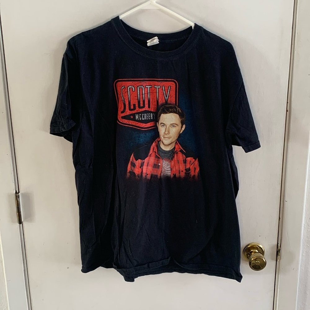Scotty McCreery 2017 black concert t-shirt Size XL